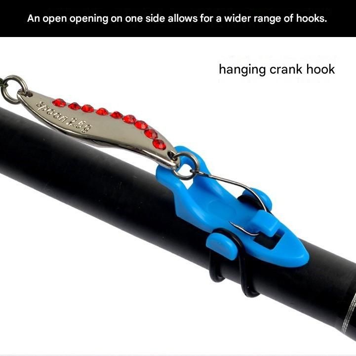 4-piece Fishing Rod Hook Keeper Set - Car Shaped Lure Holder view 6