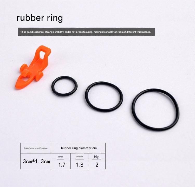 4-piece Fishing Rod Hook Keeper Set - Car Shaped Lure Holder view 8