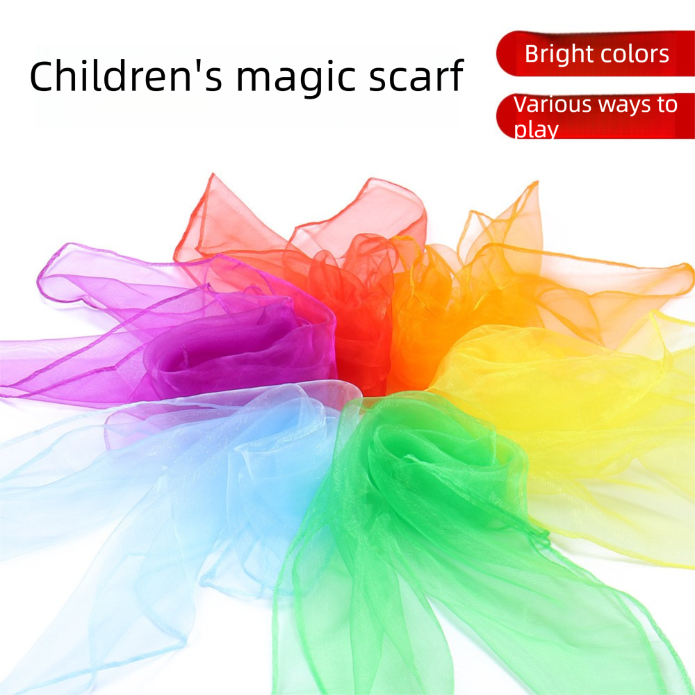 6-piece 60*60 cm(Red and Pink and Yellow and Green and Blue and Purple) Magic view 2