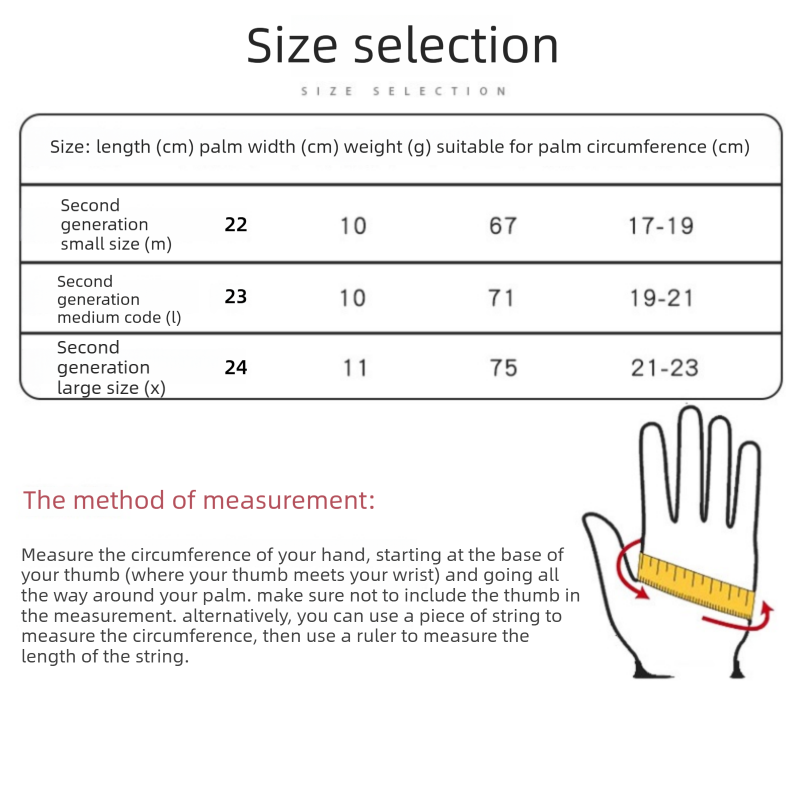 Black XL size Winter Outdoor Cycling Gloves - Touch Screen Compatible view 5