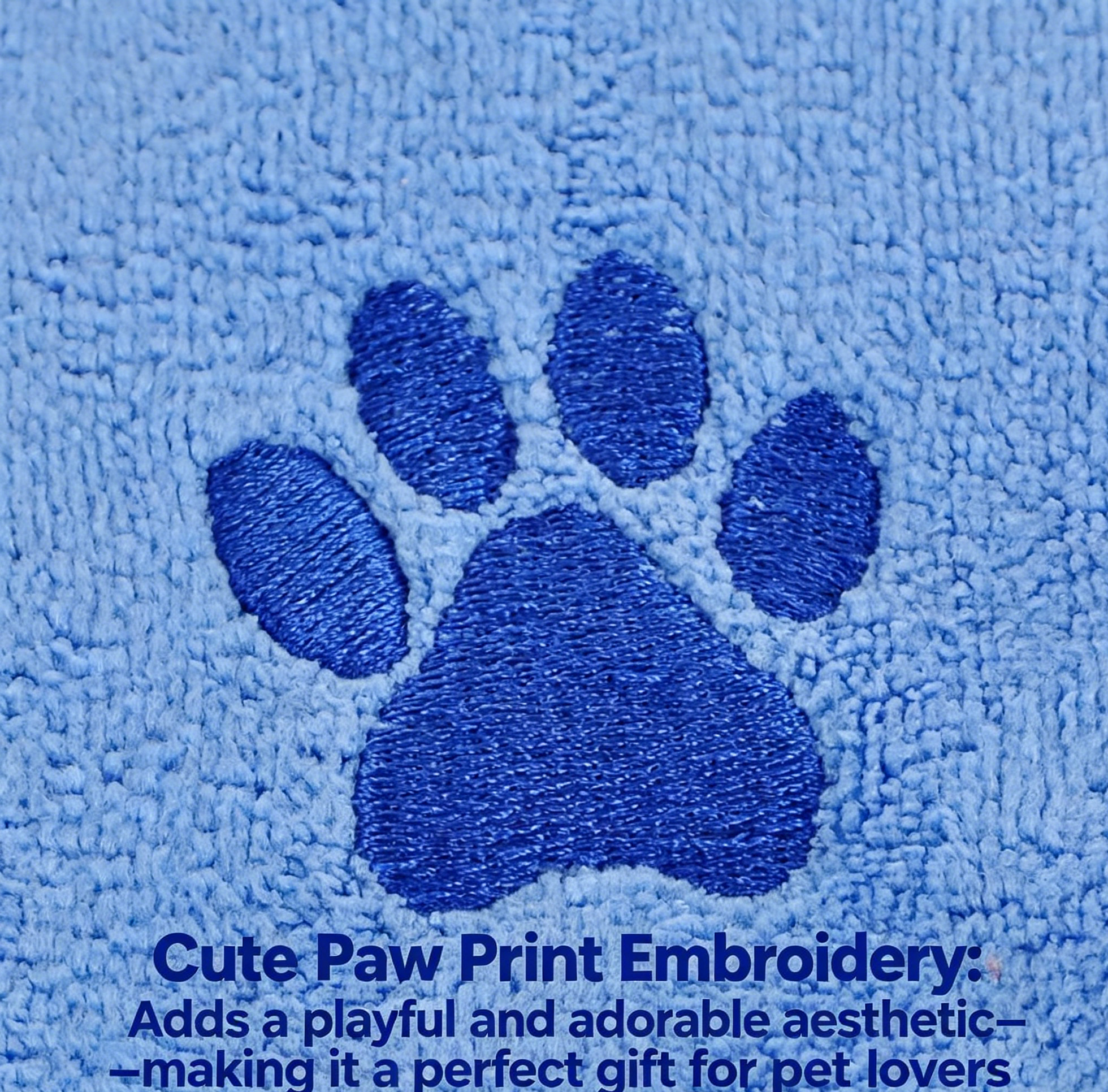 Pink 70*140cm Pet Drying absorbent Towel for Dogs and Cats - Quick Dry Super view 4