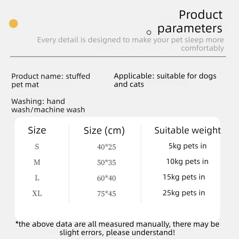 Green S size Luxury Plush Pet Sleeping Mat view 10
