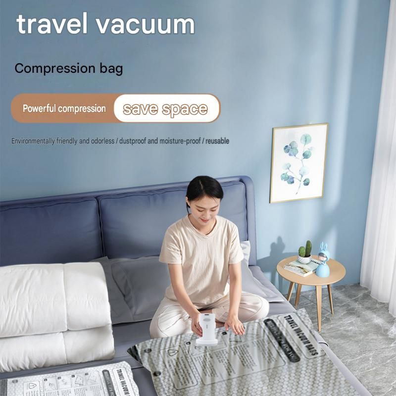 15-piece Travel Vacuum Storage Bags Set for Clothes and Bedding view 2