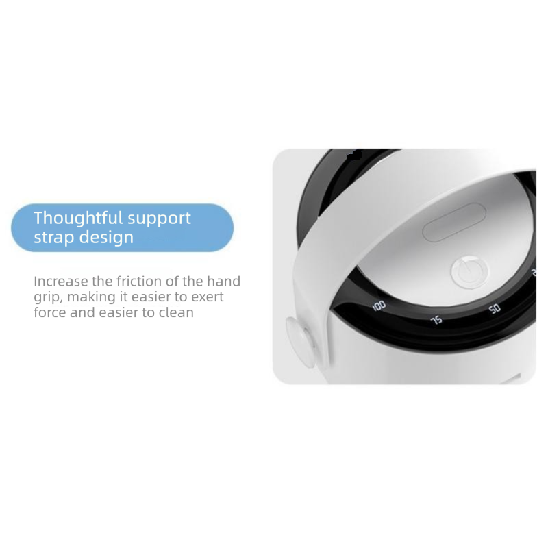 4-piece White Electric Spin Scrubber Cordless Cleaning Brush（Includes three view 13
