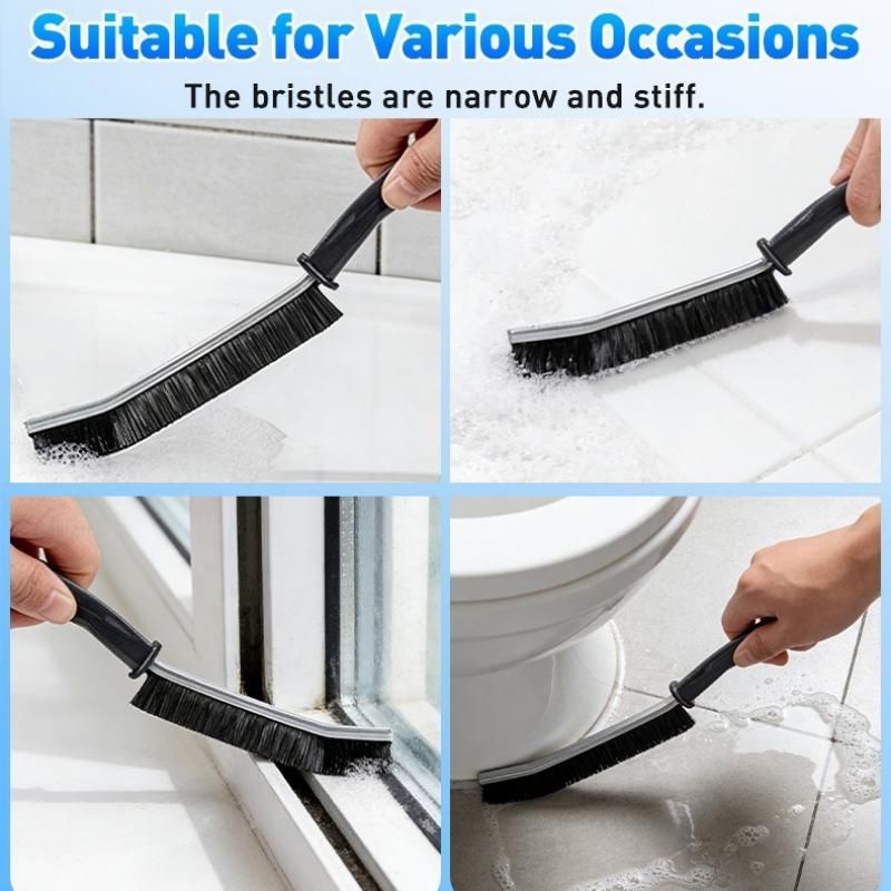 White 9 piece replaceable cleaning brush heads Electric Spin Scrubber with view 11
