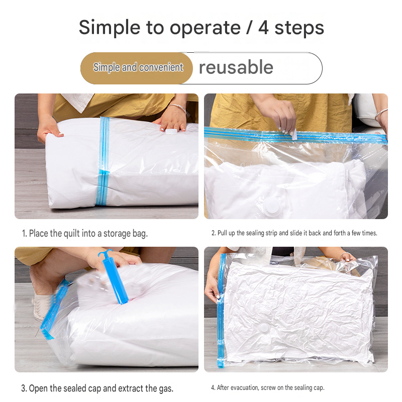 12-piece Vacuum Storage Bags Set(4 medium view 8