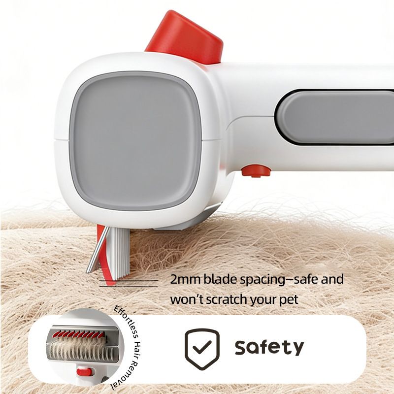 Pet Care Bundle Set – Grey Adjustable Elevated Double Dog Bowl & White and view 8