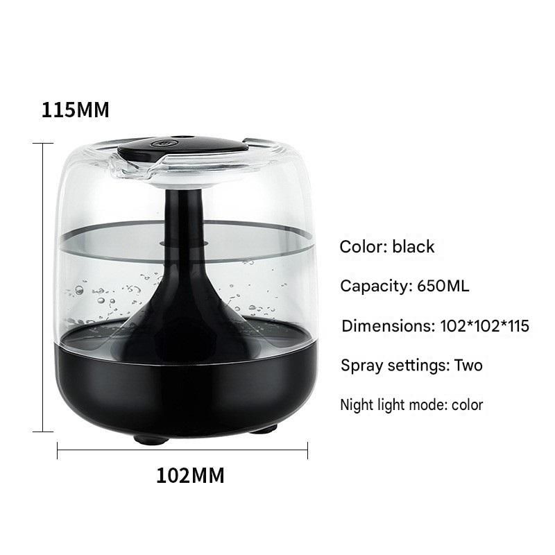 2 pcs Relaxing Winter Set - Pink Nursing Cape and Black Mini Humidifier view 13