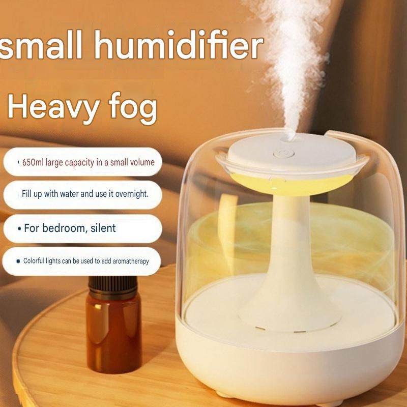 2 pcs Relaxing Winter Set - Beige Nursing Cape and Black Mini Humidifier view 8