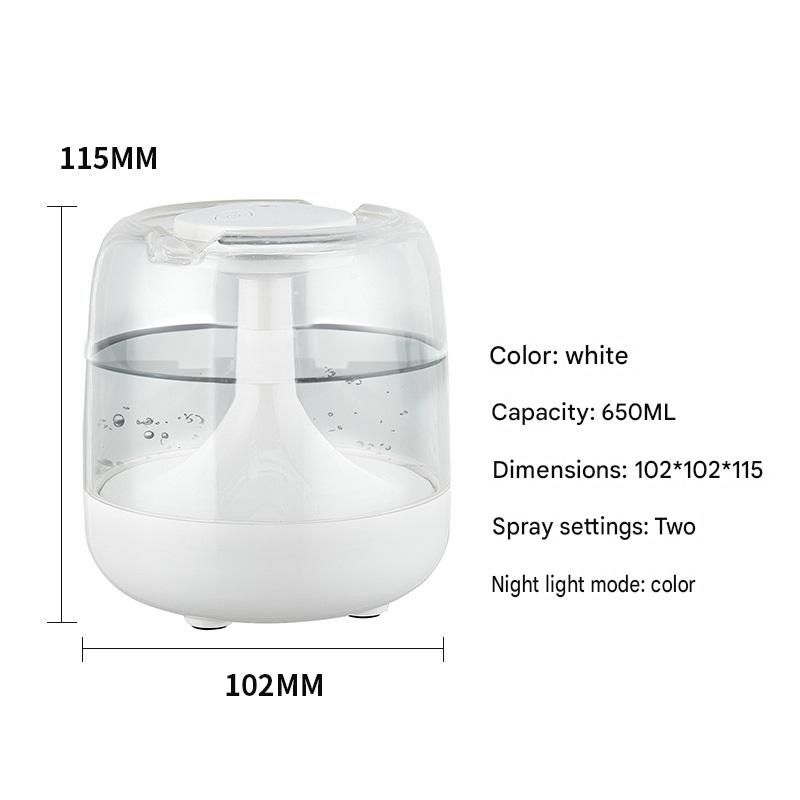 2 pcs Relaxing Winter Set - Beige Nursing Cape and White Mini Humidifier view 13