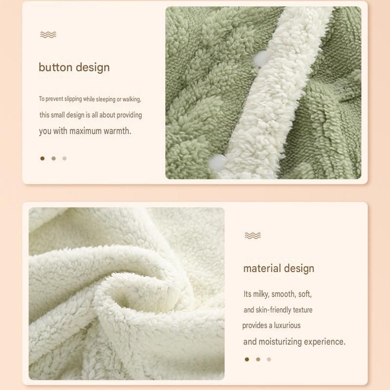 Green 90×140cm Textured bar knit pattern Sherpa Fleece and Taffeta Throw view 9