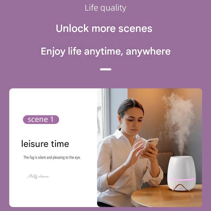 3-piece Office Comfort Gift Bundle Set – White Aromatherapy Diffuser view 4