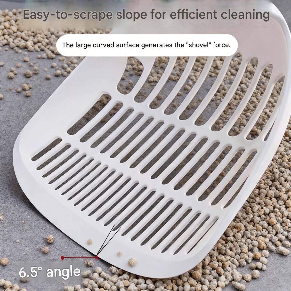 Travel Friendly Pet Toilet Kit - Green Portable Cat Litter Box and White Scoop view 13