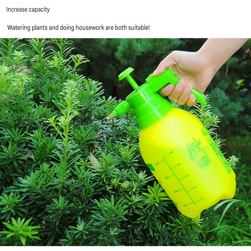 3L Orange Pressure Sprayer - PP Plastic Garden Watering Can with Adjustable view 3