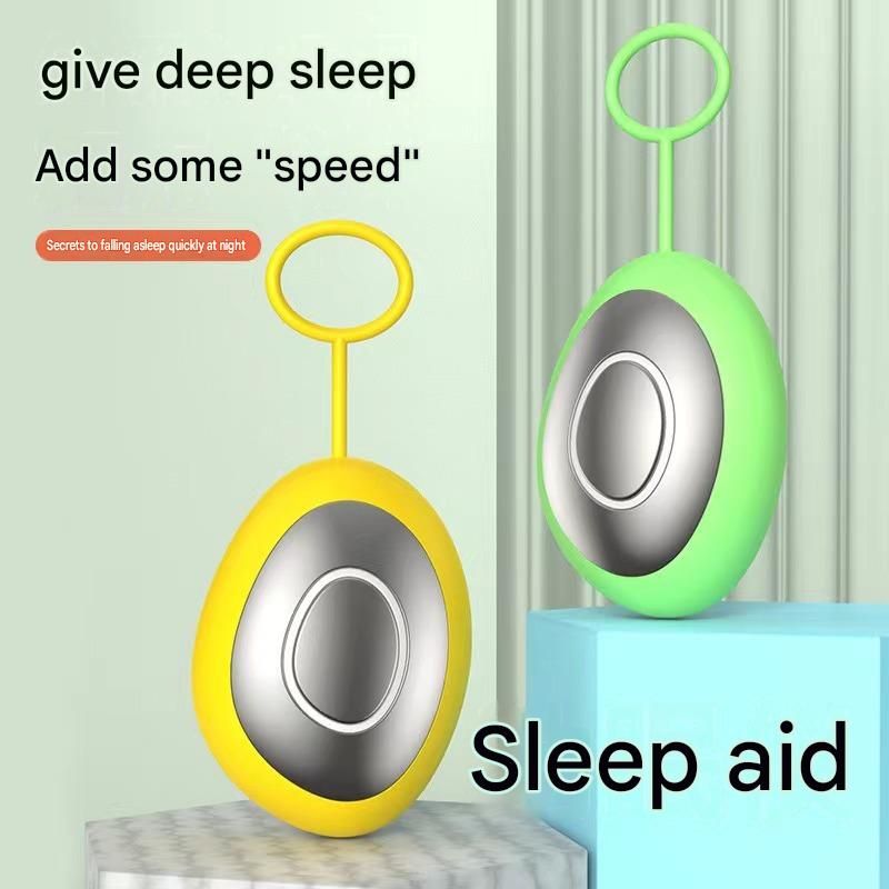 Green Portable Handheld Sleep Aid Device - CES Microcurrent Relaxation Tool view 2