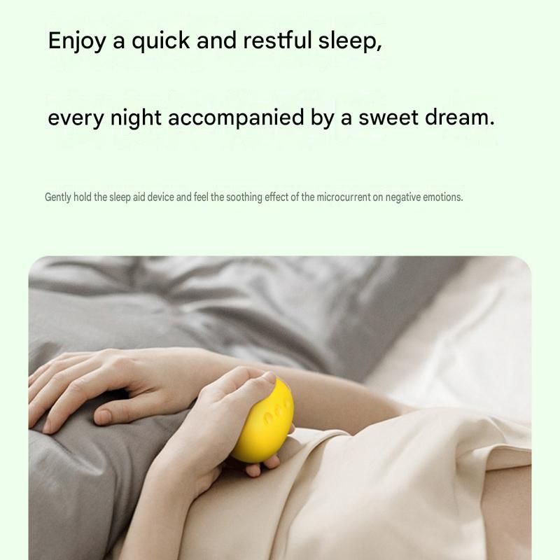 Green Portable Handheld Sleep Aid Device - CES Microcurrent Relaxation Tool view 9