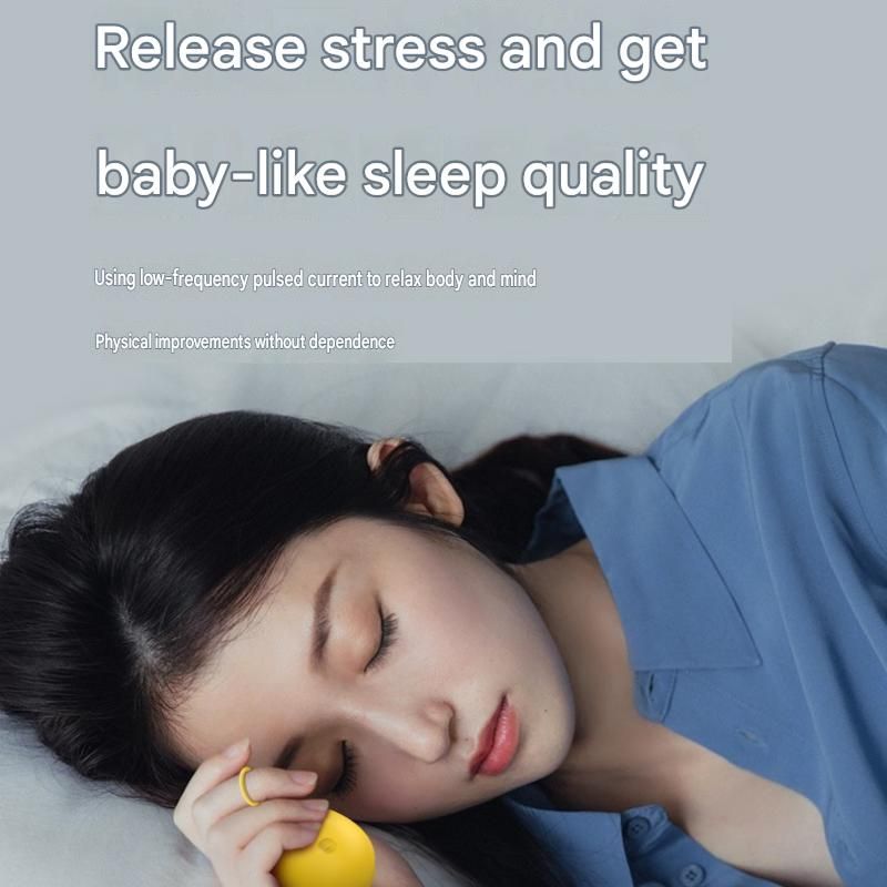 Blue Portable Handheld Sleep Aid Device - CES Microcurrent Relaxation Tool view 7