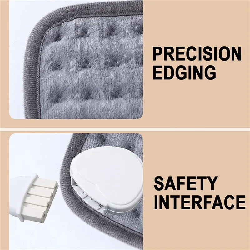 Electric Heating Pad 40 x 76cm with 9 Heat Levels and 4 Timer Settings view 6