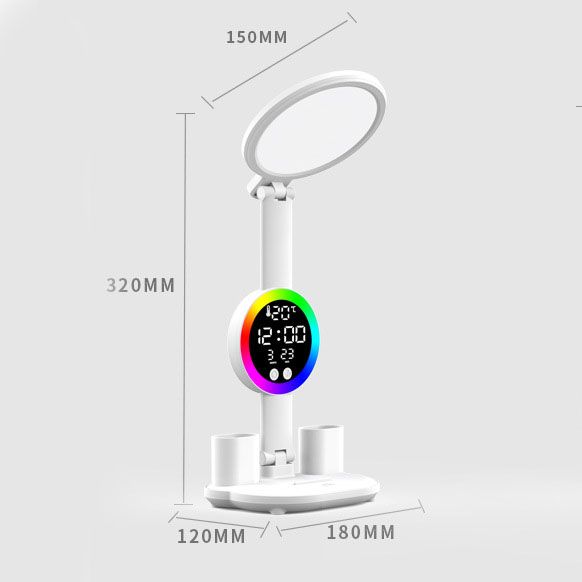 Study Smarter Bundle LED Reading Lamp with Smart Display Pen Holders & White view 7