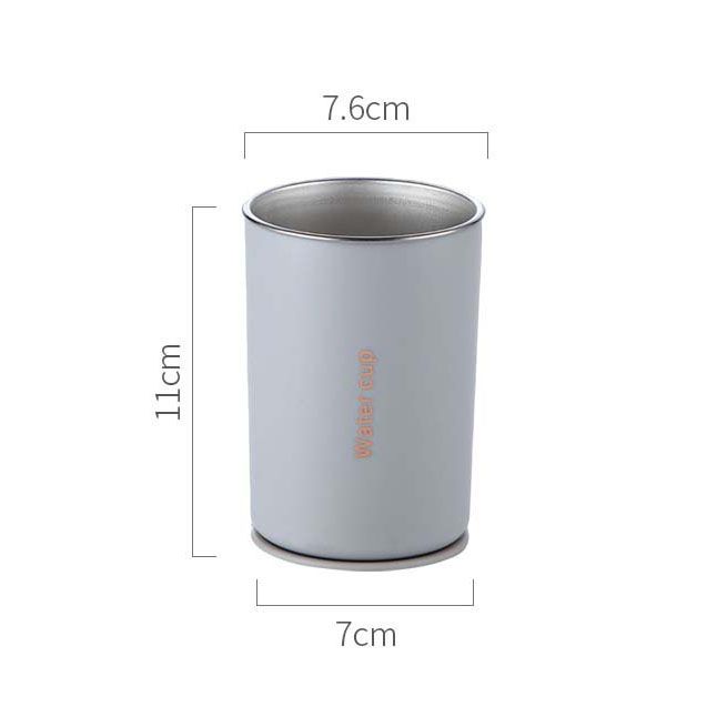 Gray 304 Stainless Steel Magnetic Hanging Water Bottle view 6