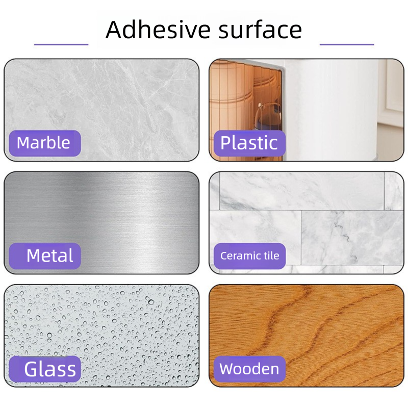Clear Silicone Door Handle Bumper Strips 10 Pack Long Strip Self Adhesive Anti view 5