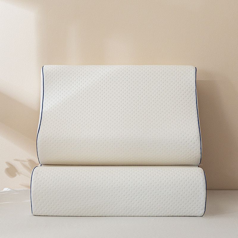 Memory Foam Pillow - 1 Piece Cervical Support Pillow with Bamboo Fibre Fabric view 5