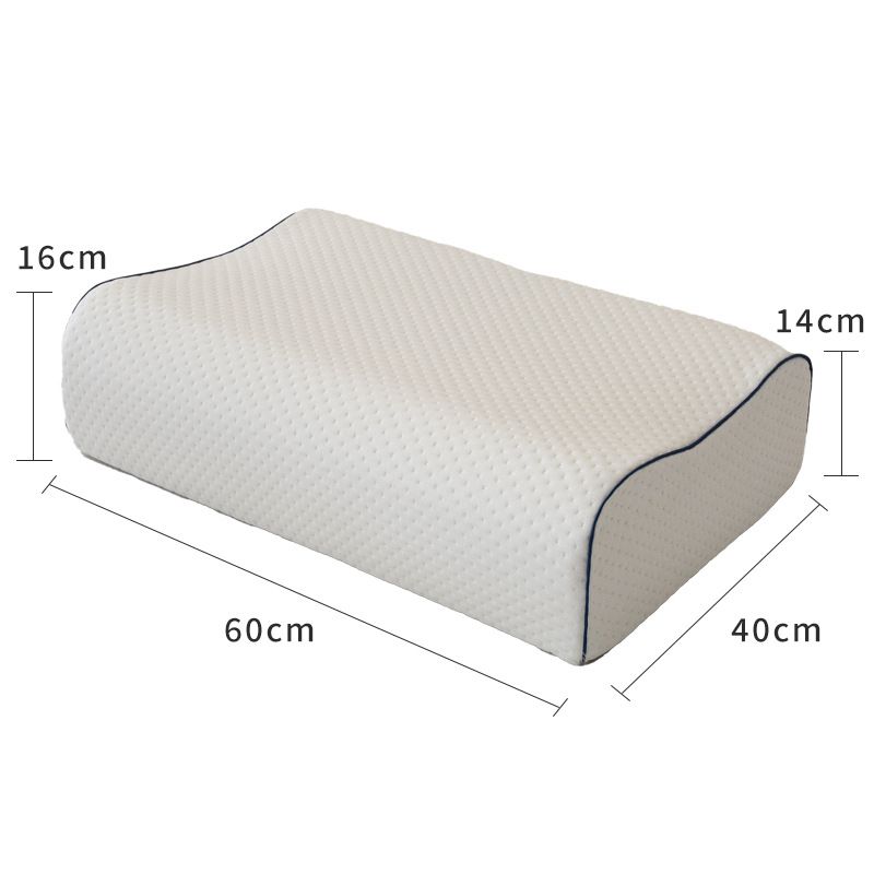 Memory Foam Pillow - 1 Piece Cervical Support Pillow with Bamboo Fibre Fabric view 9