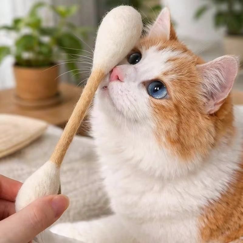 Felt Catnip Cat Toy Stick for Cats view 4