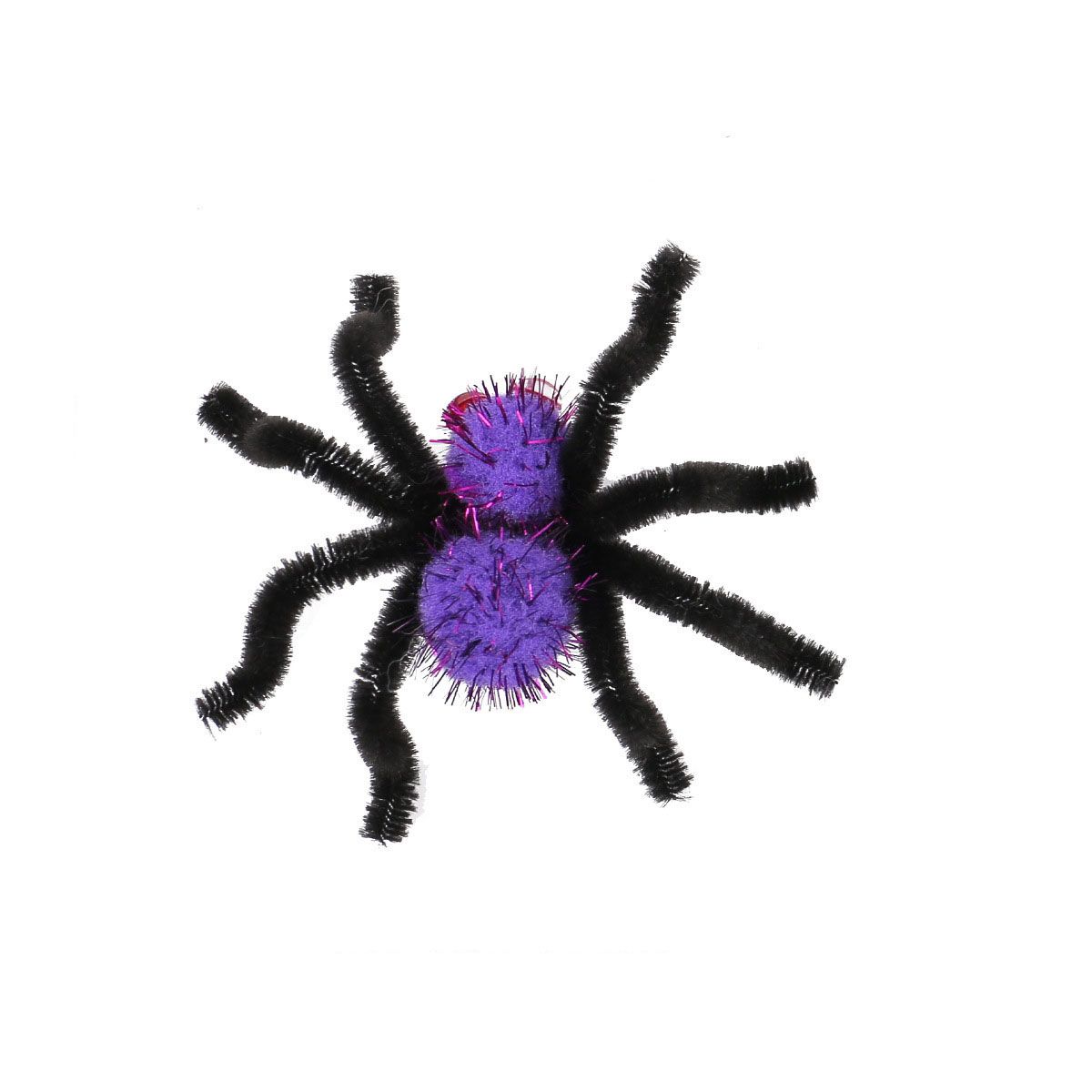 Halloween Spider Hair Clip Set 2 Pack Purple Costume Party Accessory for Dress — image 1