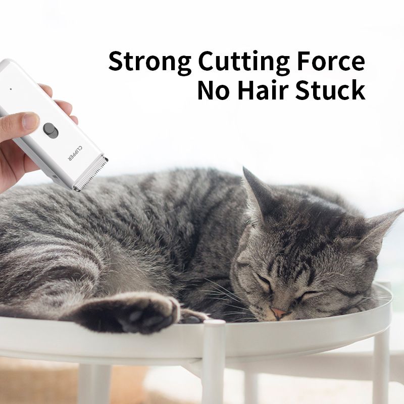 Green Portable Pet Grooming Clipper for Dogs and Cats - IPX7 Waterproof USB view 2