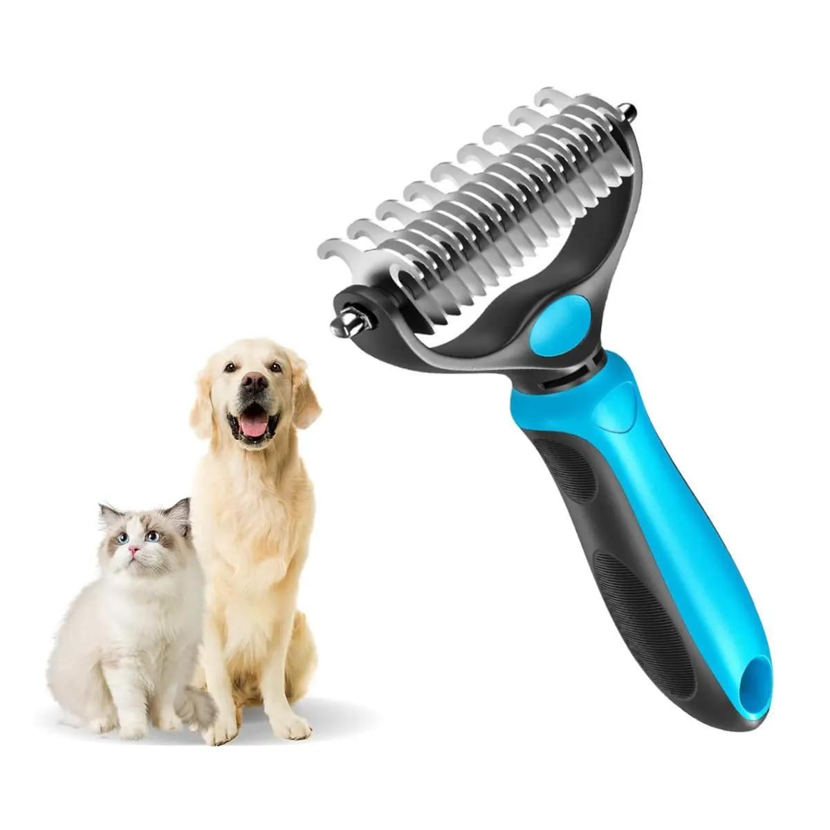 Green Dual Sided Pet Knot Cutter for Dogs & Cats - 17 view 2