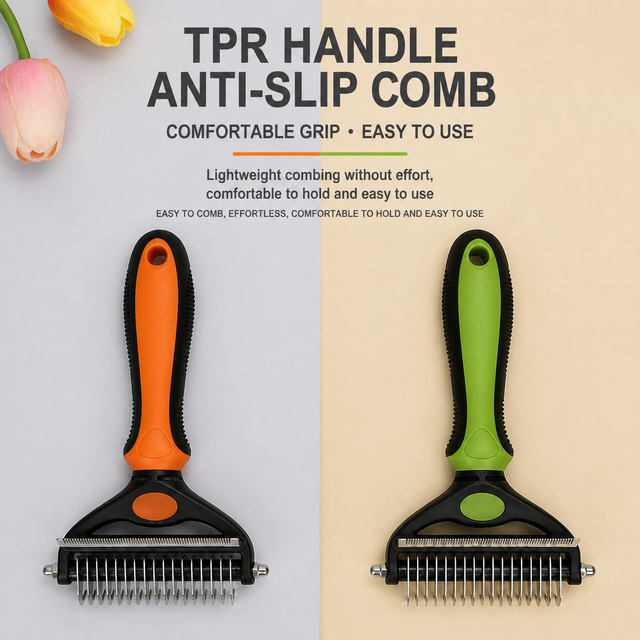 Orange Dual Sided Pet Knot Cutter for Dogs & Cats - 17 view 4