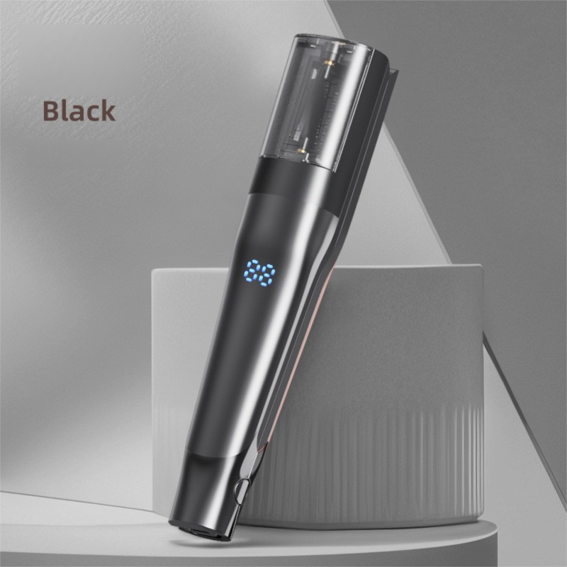 2 in 1 Black Mini Split End Hair Trimmer and Straightening Comb - Cordless USB — image 1