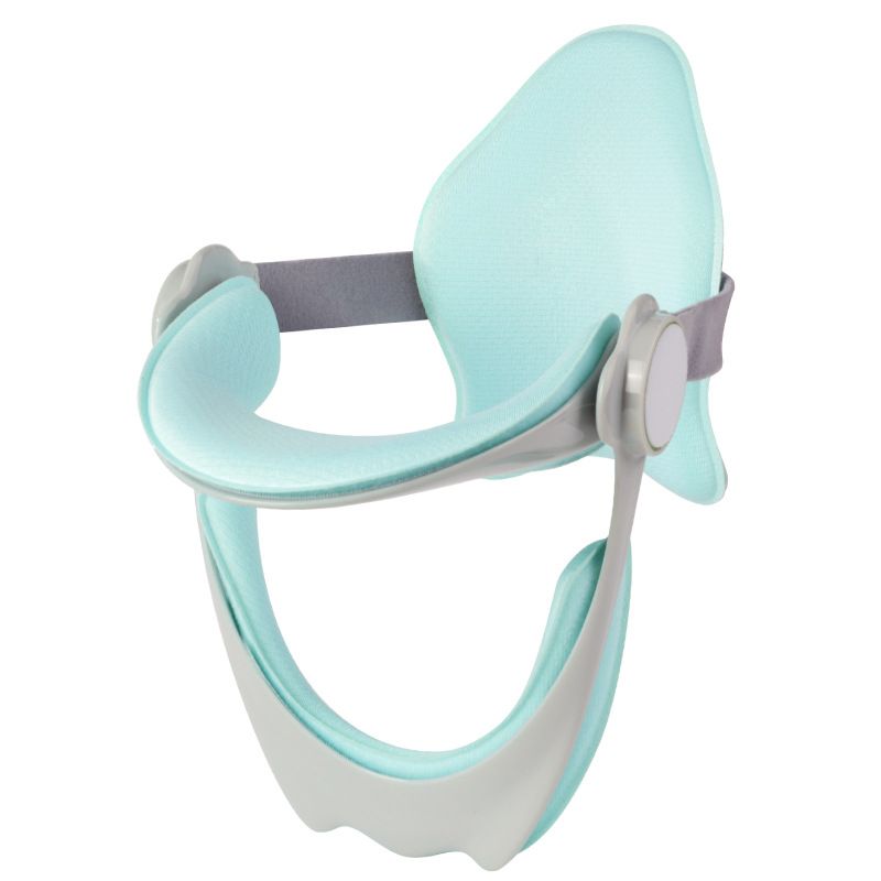Mint Green Adjustable Neck Support Brace with Removable Soft Cusion & Back