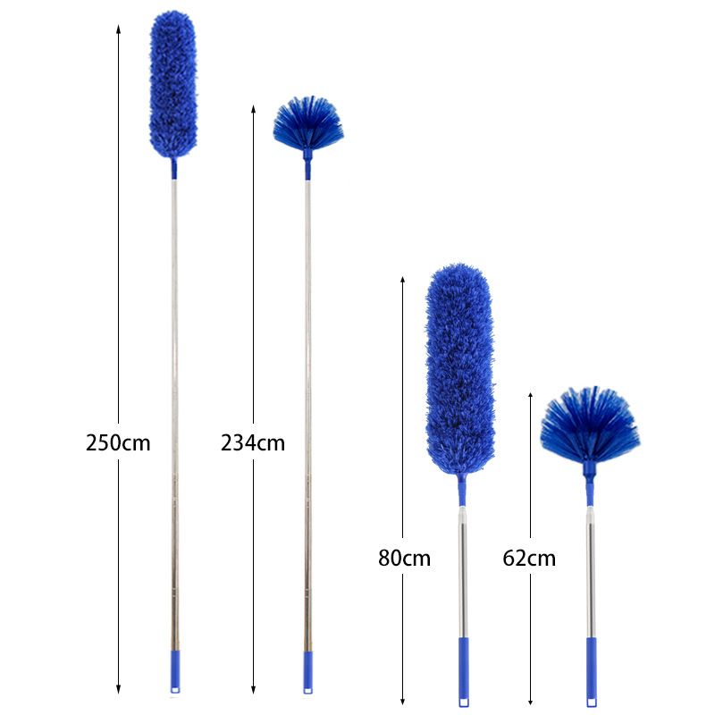 Blue 2.5M Extendable High Ceiling Cleaning Kit with Removable Cobweb Duster & view 4