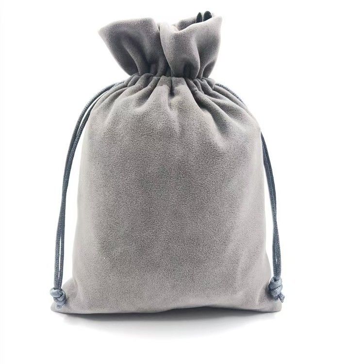 White Portable Windproof Travel Clothesline and Velvet Storage Bag - 1.8M to view 2
