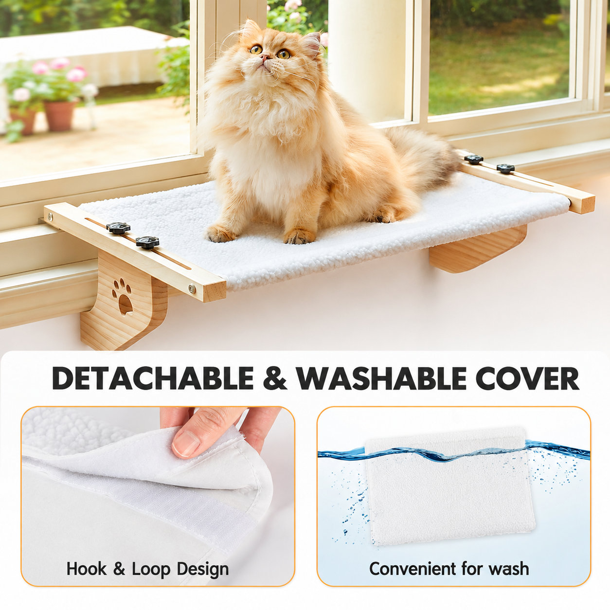White Portable Windproof Travel Clothesline and Velvet Storage Bag - 1.8M to view 6