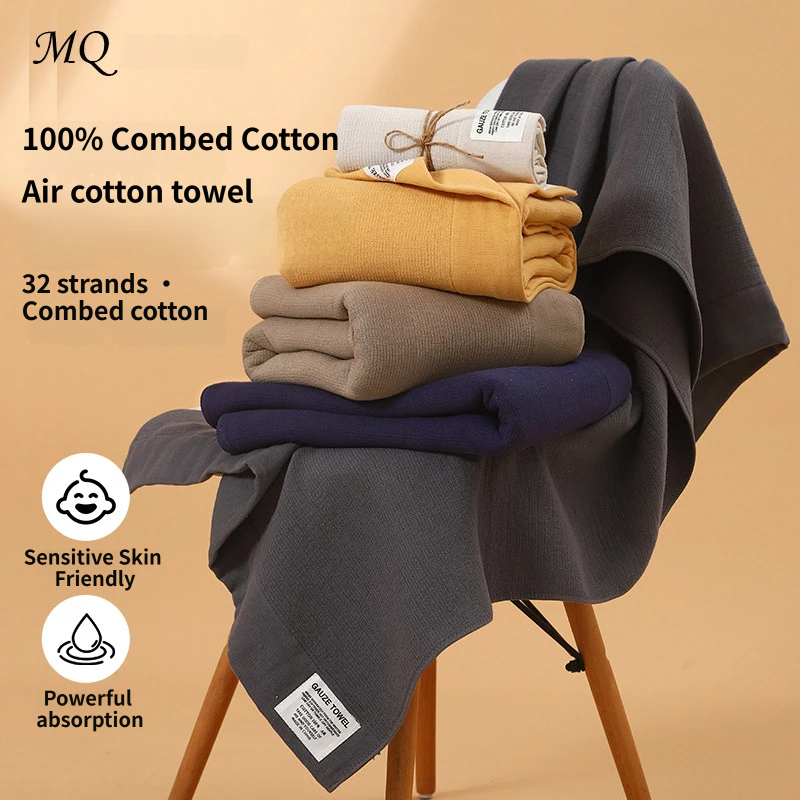 3-Piece Navy Blue 100% Pure Combed Cotton Towel & Bath Towel Set - Ultra Soft view 2