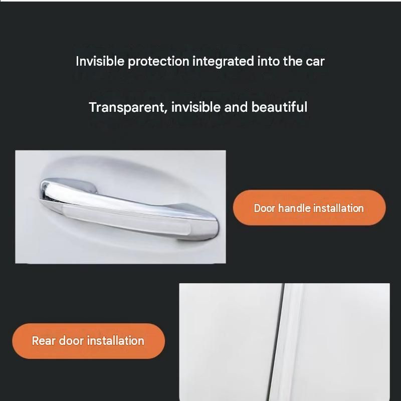 Transparent Anti-Collision Strip Set - Self-Adhesive Silicone Bumper for Doors view 10