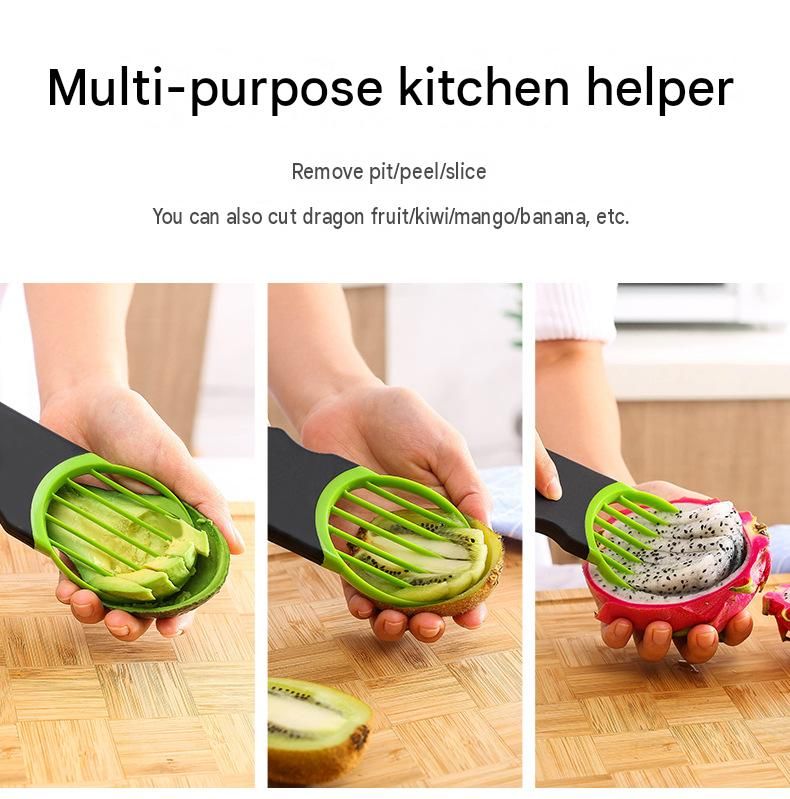 3 in 1 Avocado Slicer and Pitter - ABS Fruit Cutter for Cutting view 7