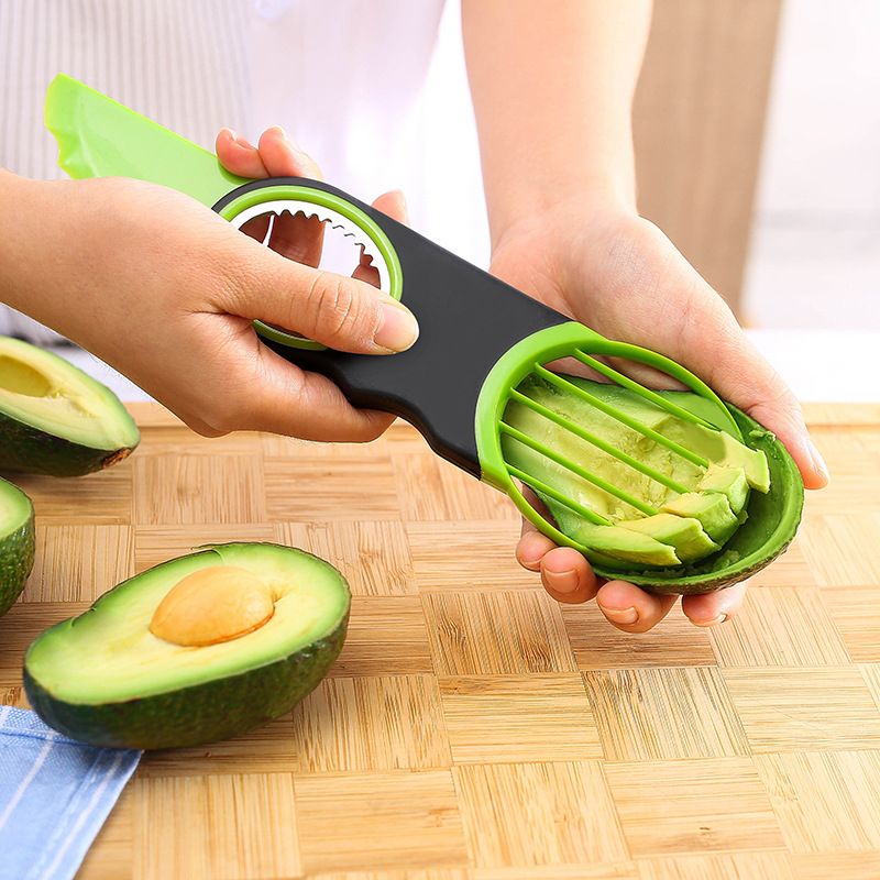 3 in 1 Avocado Slicer and Pitter - ABS Fruit Cutter for Cutting view 10