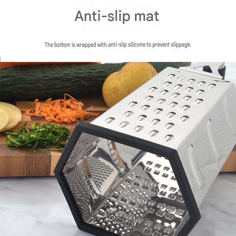 Multifunctional Six-Sided Box Vertical grater - Hollow tubular handle view 4