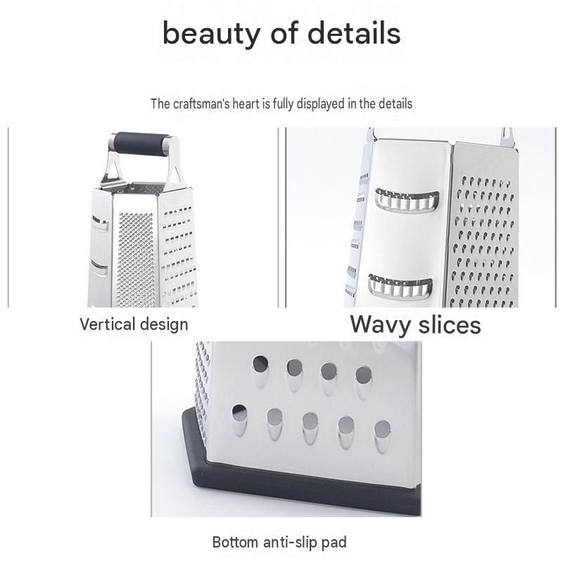 Multifunctional Six-Sided Box Vertical grater - Hollow tubular handle view 9