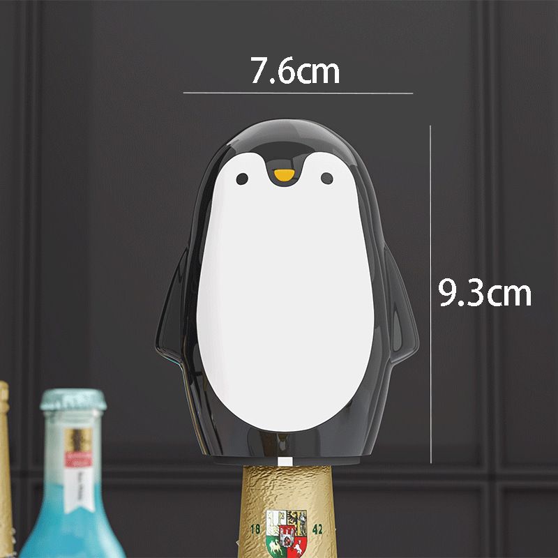 2 pcs Penguin-shaped design Bottle Opener - Stainless Steel and Plastic view 9