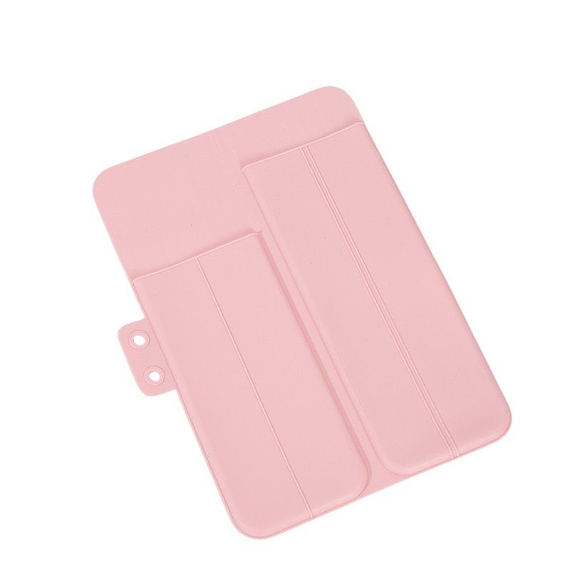 Pink Travel Silicone Hair Tool Storage Mat - Heat Resistant — image 1