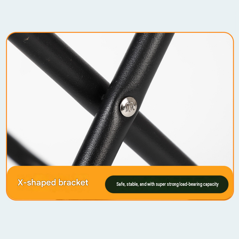 Beige 2 Pack Portable foldable stool with a crossbody strap - High Carbon view 6