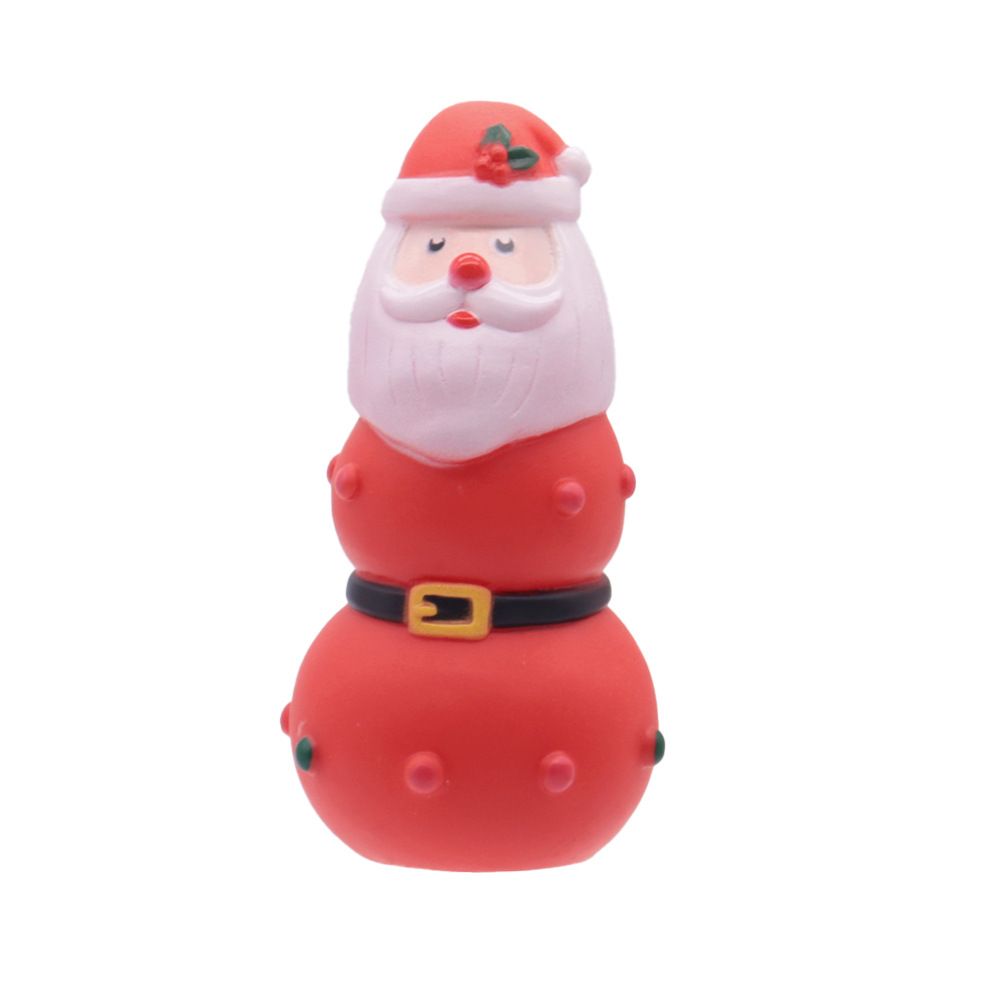Dog Christmas Squeaky Toys（Santa） – Festive Designs