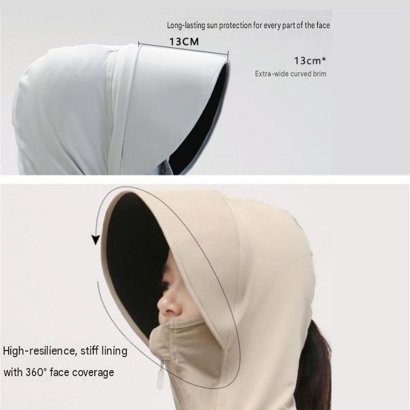 Pink UPF50+ Sun Protection Hoodie for Women - Breathable Polyester Long Sleeve view 7
