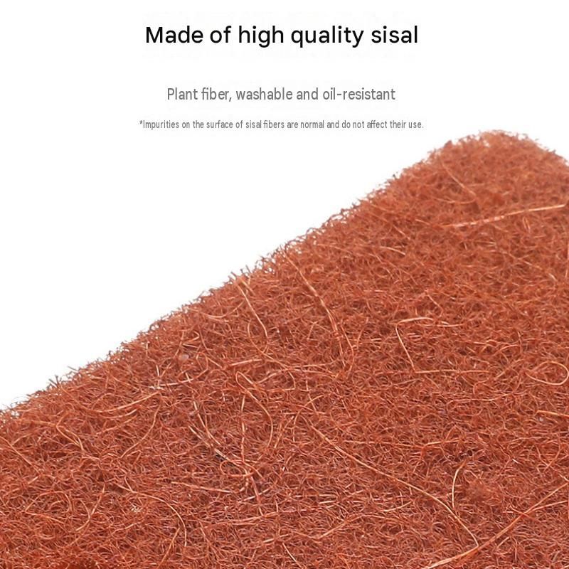 6 Pack Yellow perforated Wood Pulp Cellulose Dish Sponge - Double-Sided view 5