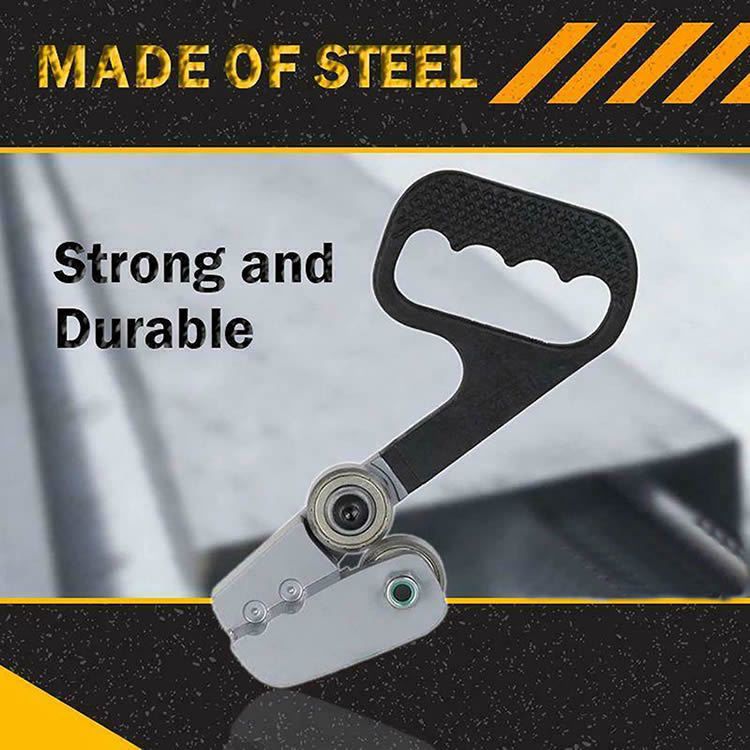 2 Pack Fast Metal Plate Cutter - Zinc Alloy and Steel Manual Sheet Metal Shear view 4